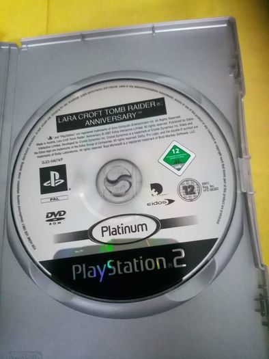 Tom Raider Anniversary PlayStation 2 Ps2 Games Original