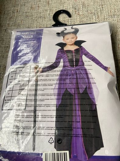 Fairytale Queen halloween costume6-8 years
