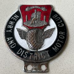 Newry & District Motor Club Car Badge