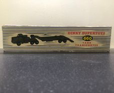 Dinky Supertoys 660Dinky 660 -  Mighty Antar Tank Transporter Truck Green Vintage