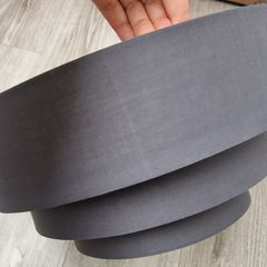 3 tier grey lamp shade