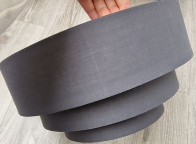 3 tier grey lamp shade