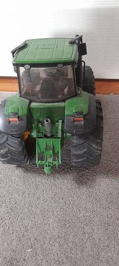 John Deere toy tractor
