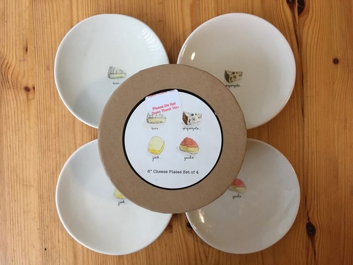 Rae Dunn by Magenta Cheese Plates (4)