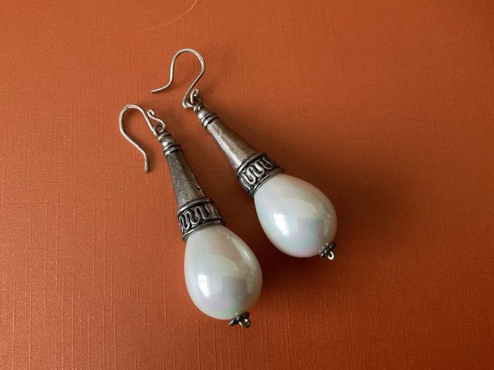 Vintage Sterling Silver Earrings 925