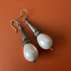 Vintage Sterling Silver Earrings 925