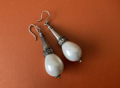 Vintage Sterling Silver Earrings 925