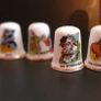 Collection of Wizard of Oz Bone China Thimbles Image 3