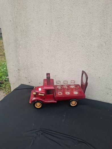 Wood truck with shots glasses postage possible