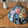 Vintage Tiffany style stained glass pendant light Image 3