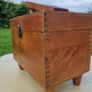 Vintage wooden shoe-cleaning box Image 4