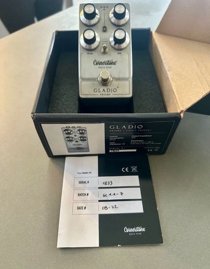 The Cornerstone Gladio SC Preamp Overdrive Peda