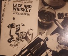 ALICE COOPER: Lace & Whiskey - LP- (US original 1977 pressing)