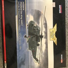 Corgi Aviation Archive AA33414 Westland Sea King HAR.3  RAF No.78 Sqn, Falklands 1990 1:72 Limited Edition