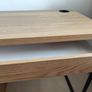IKEA MICKE desk in oak effect Image 5