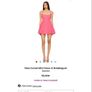 Occasion wear dress revolve Bardot mini corset bodice dress size medium Image 7