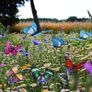 24pcs Garden Butterflies on Sticks, Garden Ornaments Outdoor, Decorative Butterflies for Flower Pot/Plant/Yard/Garden Summer Houses, Fairy Garden Accessories (FREE SHIPPING) Image 2