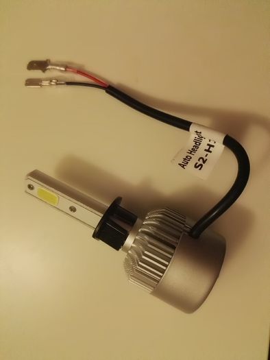 Cool White COB H1/H4/H7/H11/9006 LED Car Headlight Lamp 72W 8000LM