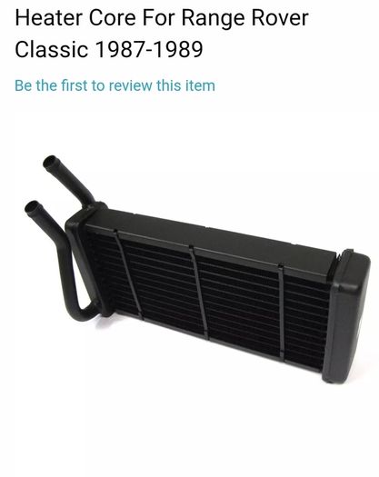 Heater Core For Range Rover Classic 1987-1989