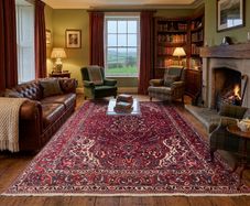 Magnificent Large Persian Bakhtiari Rug | Hand-Knotted Wool | 380cm X 260cm