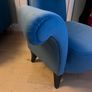 Occasional chair teal Image 3