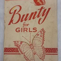 Vintage 'Bunty for Girls' Annual