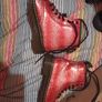 Dr Martens 1460 glitter geranium red, uk2 Image 5