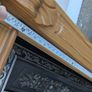 Fireplace, mantle piece, fender, and granite hearth Image 5