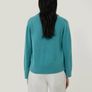 JIGSAW Open Collar Compact Wool Rich Jumper SIZE XL Image 8