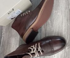Onfire Brand Mens Leather Textured Boots
