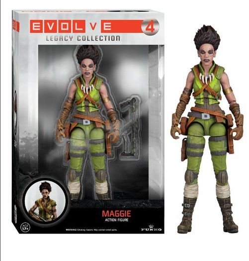 Evolve 4 Legacy Collection Maggie Action Figure 6 inches