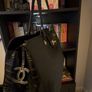 Croc embossed tote bag Image 4
