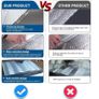Car Windshield Cover, Car Sun Shade Protection, Interior Sun Shades, Universal Anti Uv Front Folding Sun Shade Sun Visor For Car, 150 X 80 Cm Image 5