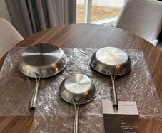 Cooknano Stainless Steel Pan Set