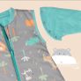 slumbersac Sleeping Bag with Feet & Foldable Feet Covers - 2.5 TOG Image 8