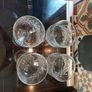Set of 4 crystal desert glasses Image 3