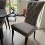Kingsbury Velvet Dining Chairs x6 Image 2