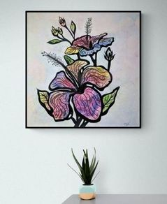 Original hand paint picture, acrylic painting by Strzala
