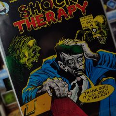 Shock Therapy ! Issue #4 ! Horror Comic ! Copper Age Comic from 1987 ! by Harrier !