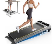 Walking Pad Treadmill with Incline Compact, Remote Control, Excellent Condition