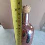 Vintage Stoneware Wine Bottle, Salt Glaze, Dark Brown, A. Rangel R. Oliveira de Azemeis, Handmade in Portugal, with Cork Image 2