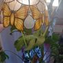 Vintage Capiz Shell hanging ceiling pendant shade Image 10