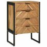 Sideboard Brown 50 x 35 x 75 cm Image 3