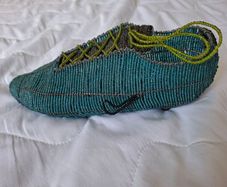 Nike Boot made of beads