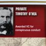 Fenian Raid Canada Medal 1866 Timothy O'Hea VC commemorative replica medal & 2010 stamp first day cover Image 2
