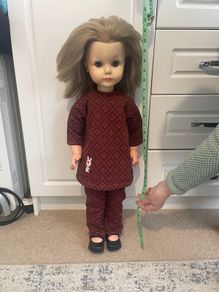 Vintage Crolly Doll