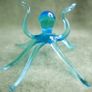 Vintage Blown Glass Miniature OCTOPUS Image 5