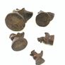 Antique 19th century Burmese bronze opium weights Image 6