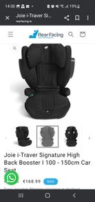joie traver car seat x 4