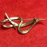 Gold tone Brooch Image 2